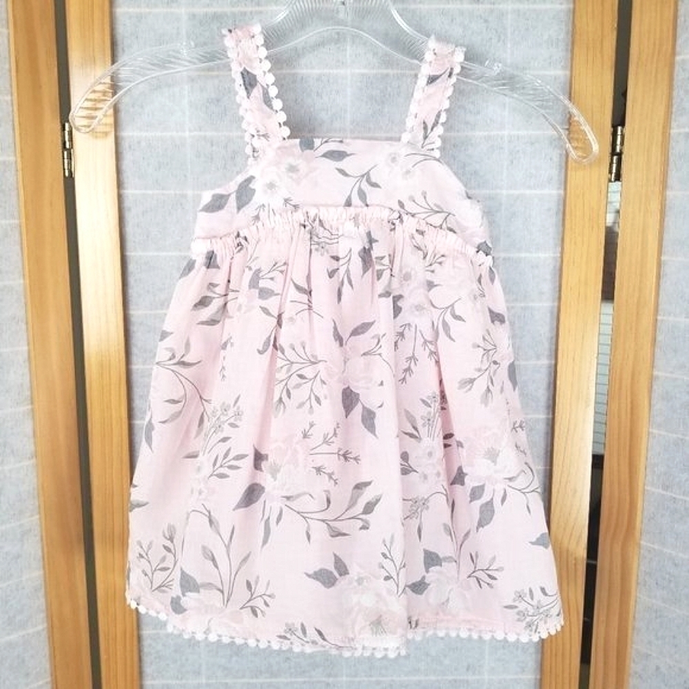 Joie Toddler Girls Pink Floral Dress Size 18 Months